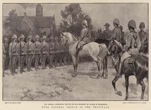 Con il generale French nel Transvaal